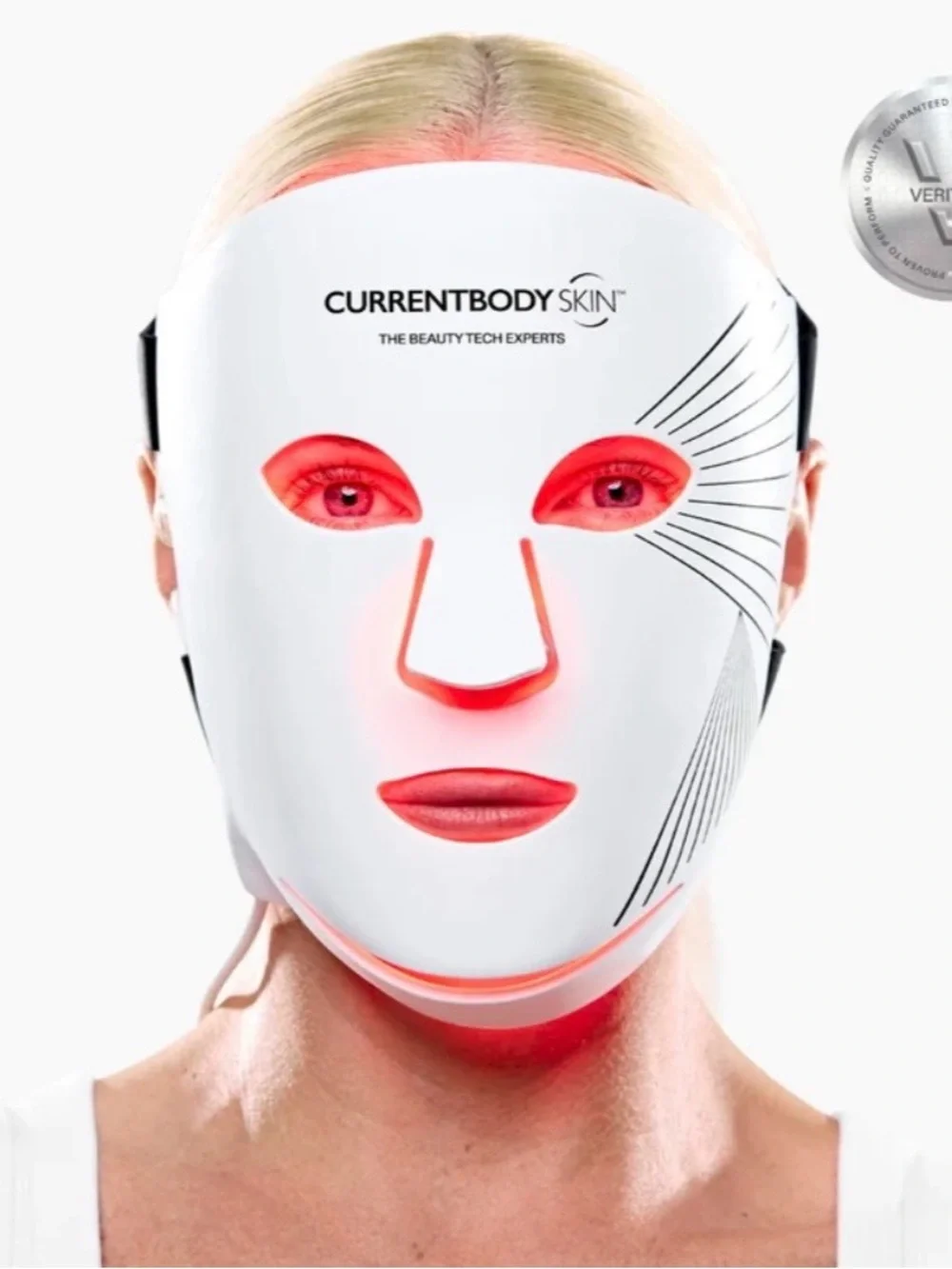 CurrentBody Skin LED Red Light Therapy Face Mask: Series 2